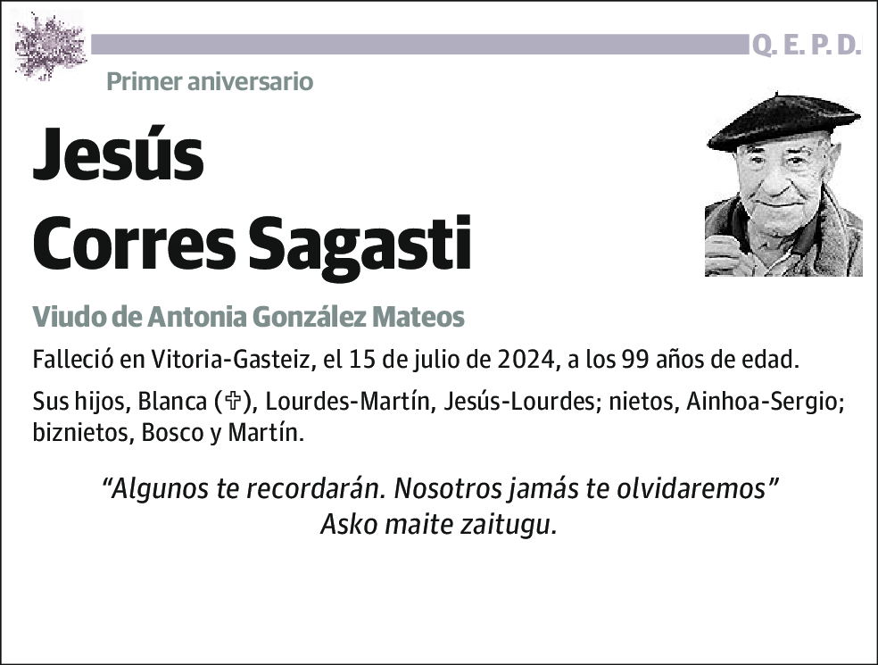 Jesus Corres Sagasti