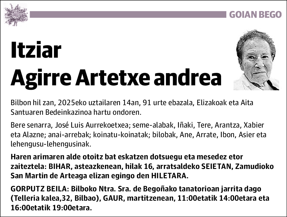 Itziar Agirre Artetxe