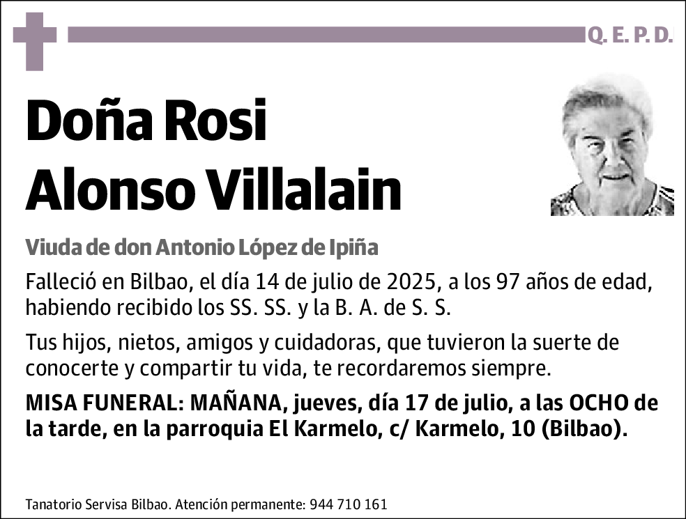 Rosi Alonso Villalain