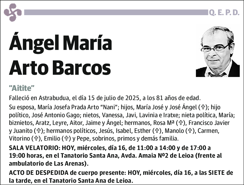 Ángel María Arto Barcos