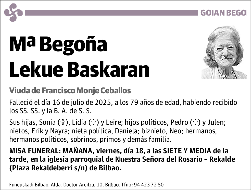 Begoña Lekue Baskaran