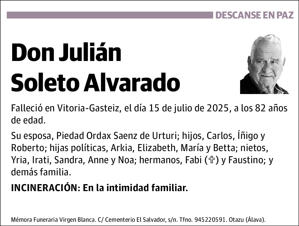 Julián Soleto Alvarado