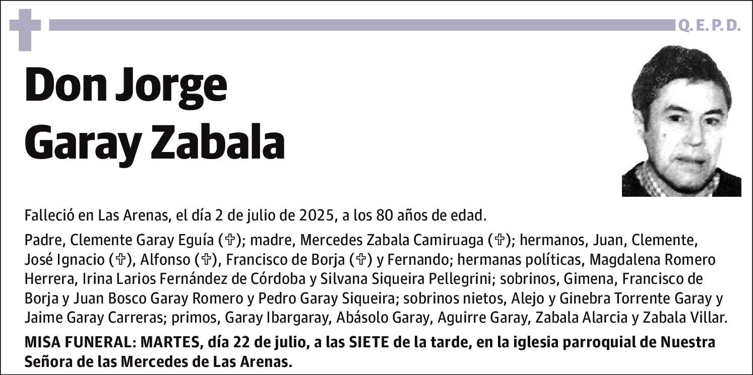 Jorge Garay Zabala