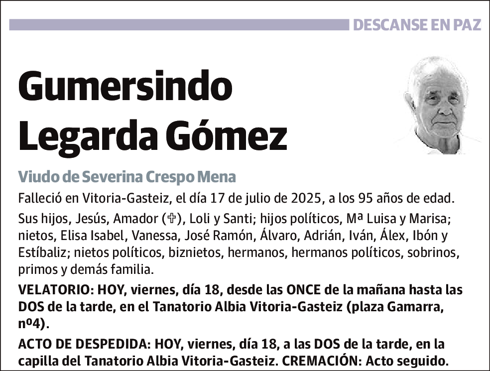 Gumersindo Legarda Gómez