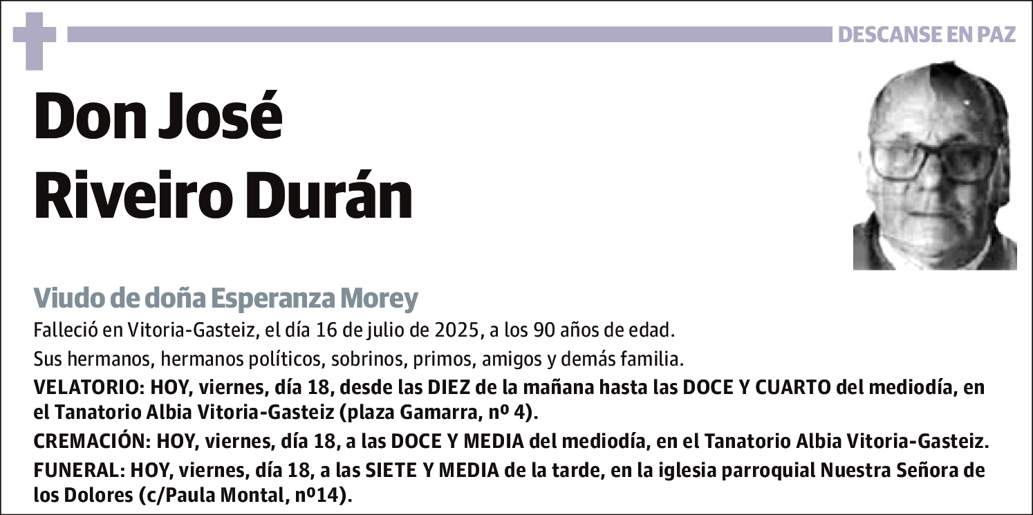 José Riveiro Durán