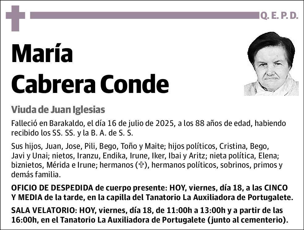 María Cabrera Conde