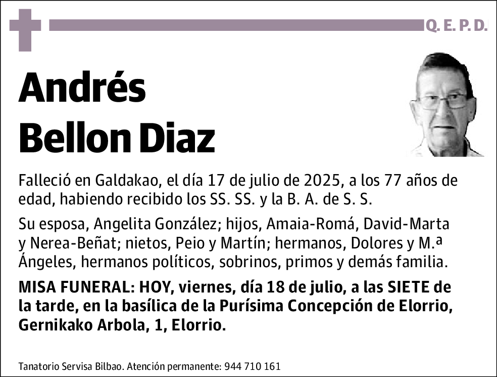 Andrés Bellon Diaz