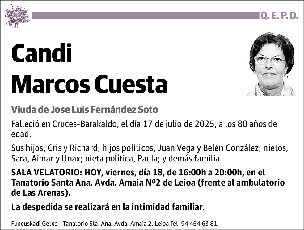 Candi Marcos Cuesta