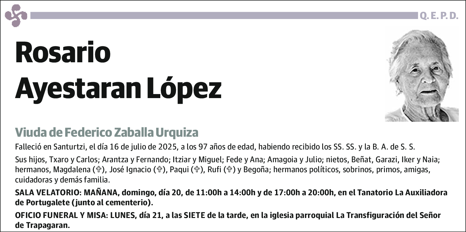 Rosario Ayestaran López