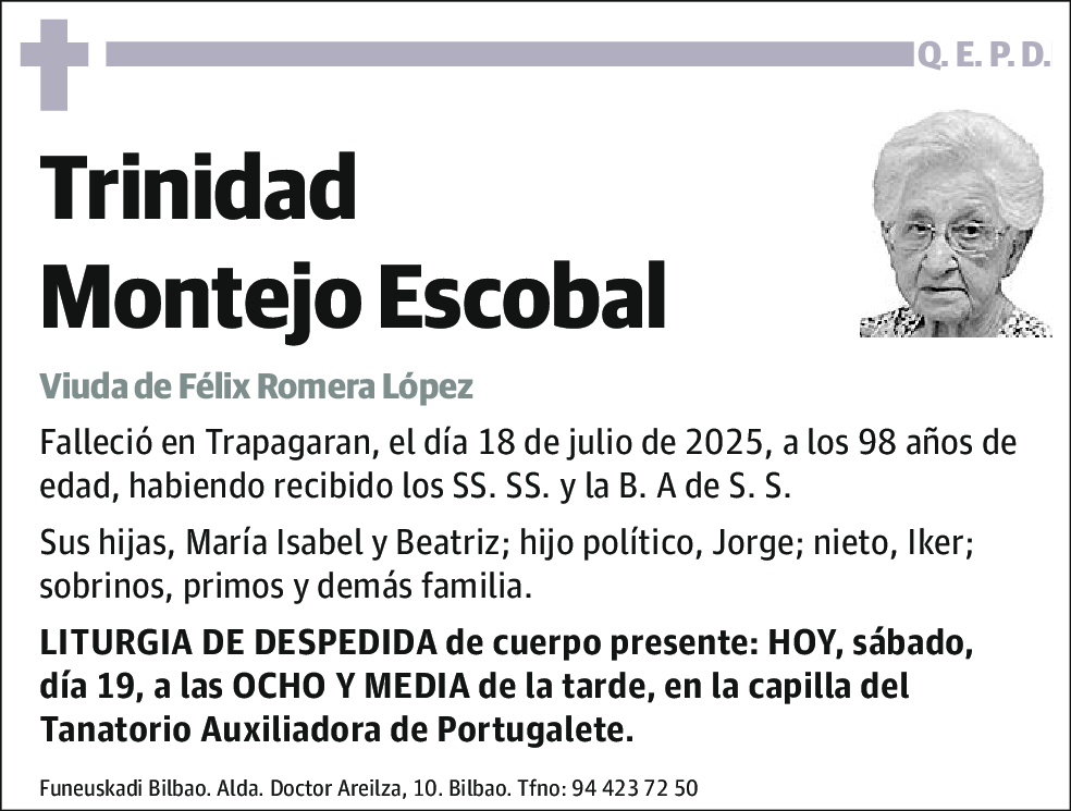 Trinidad Montejo Escobal