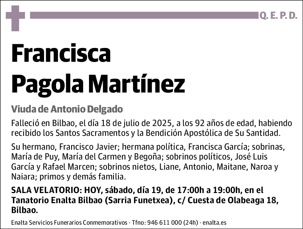 Francisca Pagola Martínez