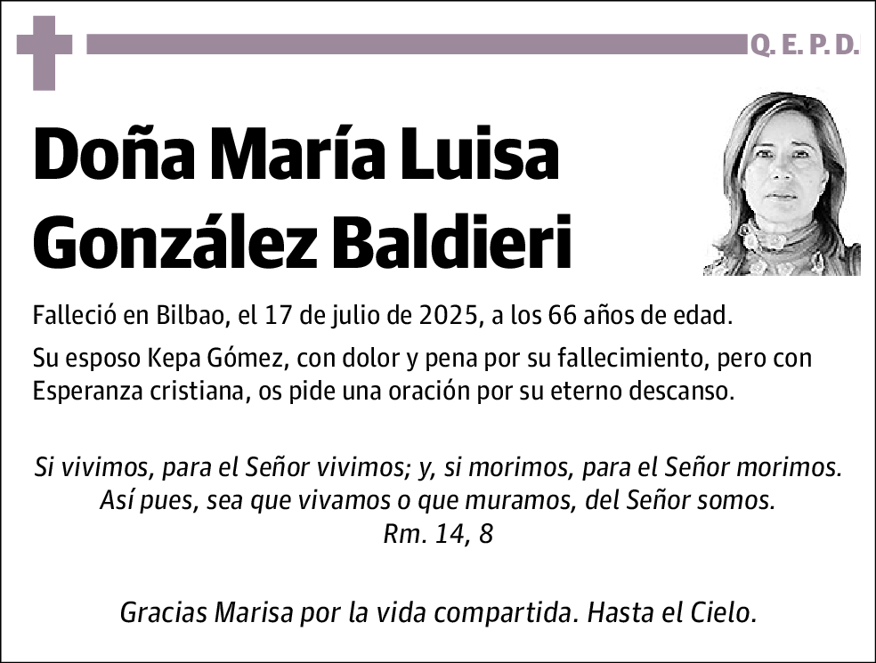María Luisa González Baldieri