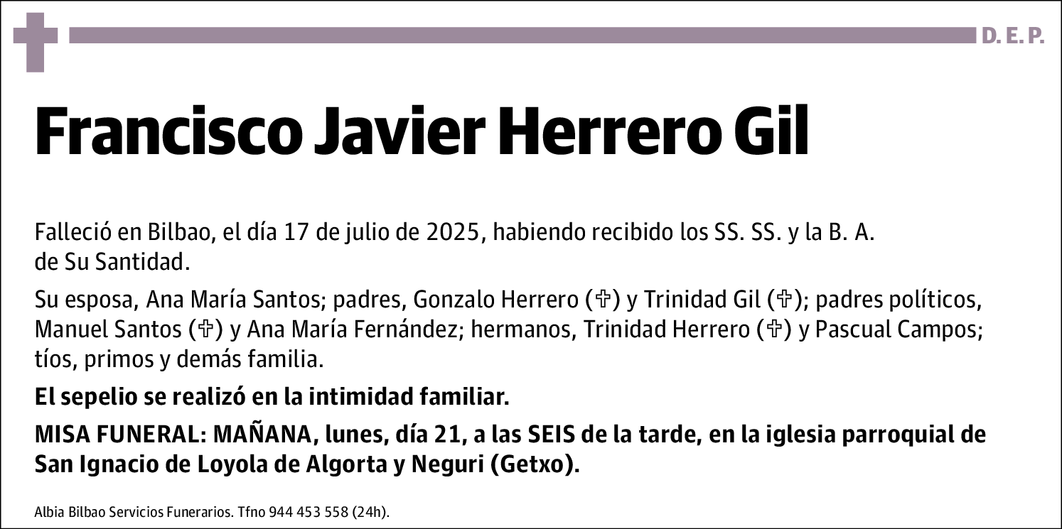 Francisco Javier Herrero Gil