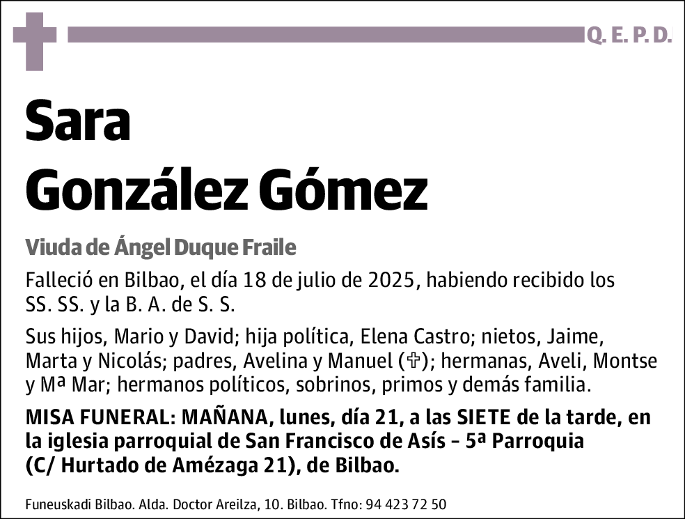 Sara González Gómez