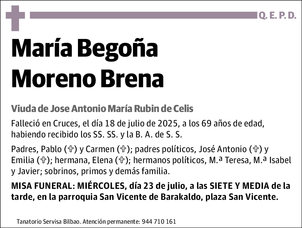 María Begoña Moreno Brena