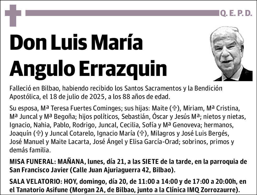 Luis María Angulo Errazquin