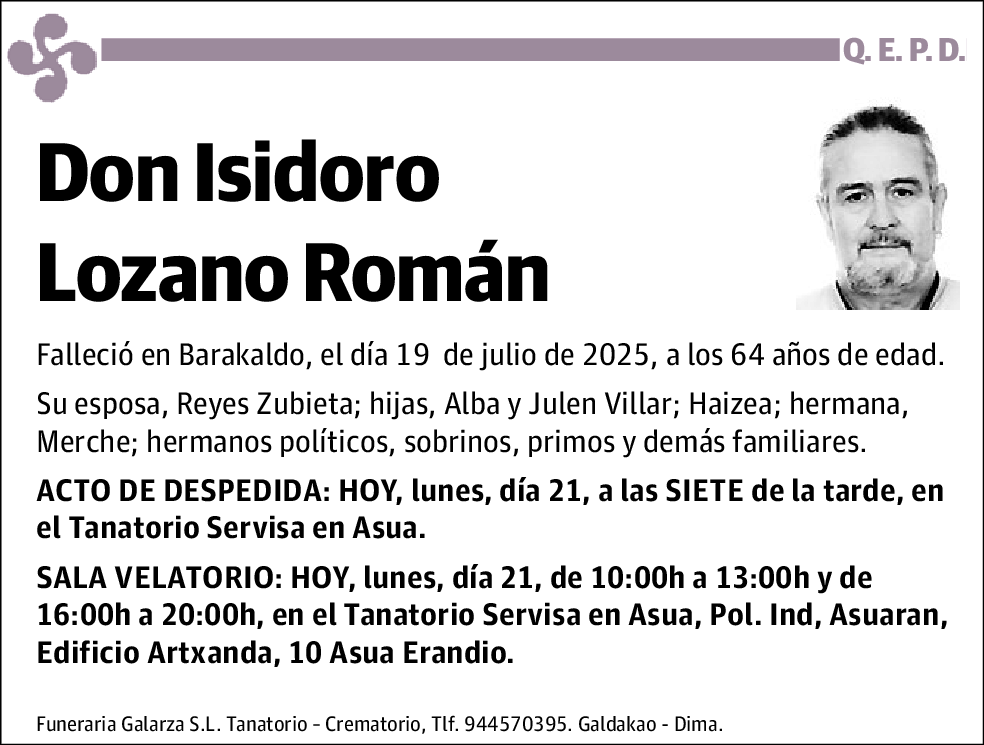 Isidro Lozano Román