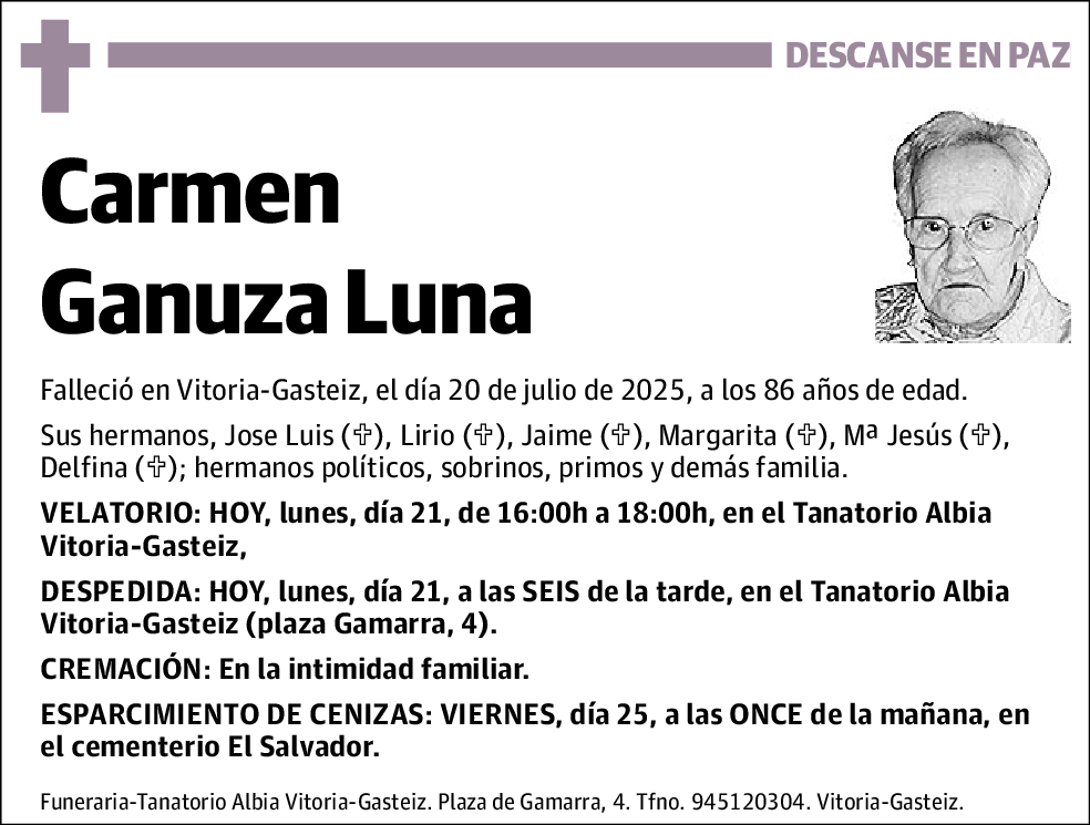 Carmen Ganuza Luna