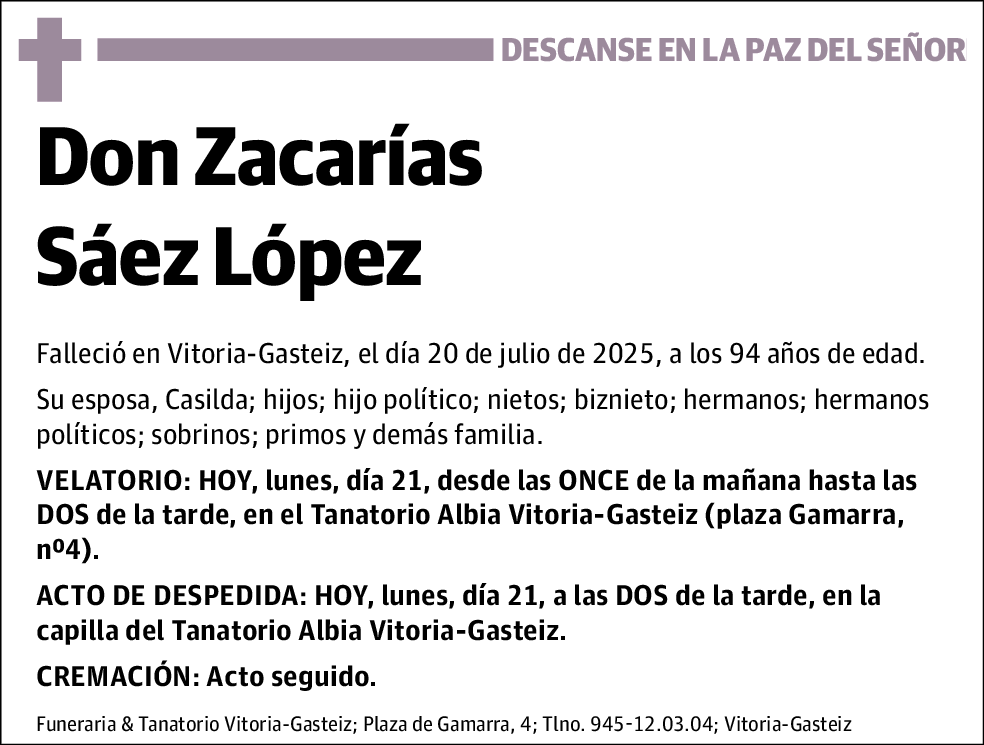 Zacarías Sáez López