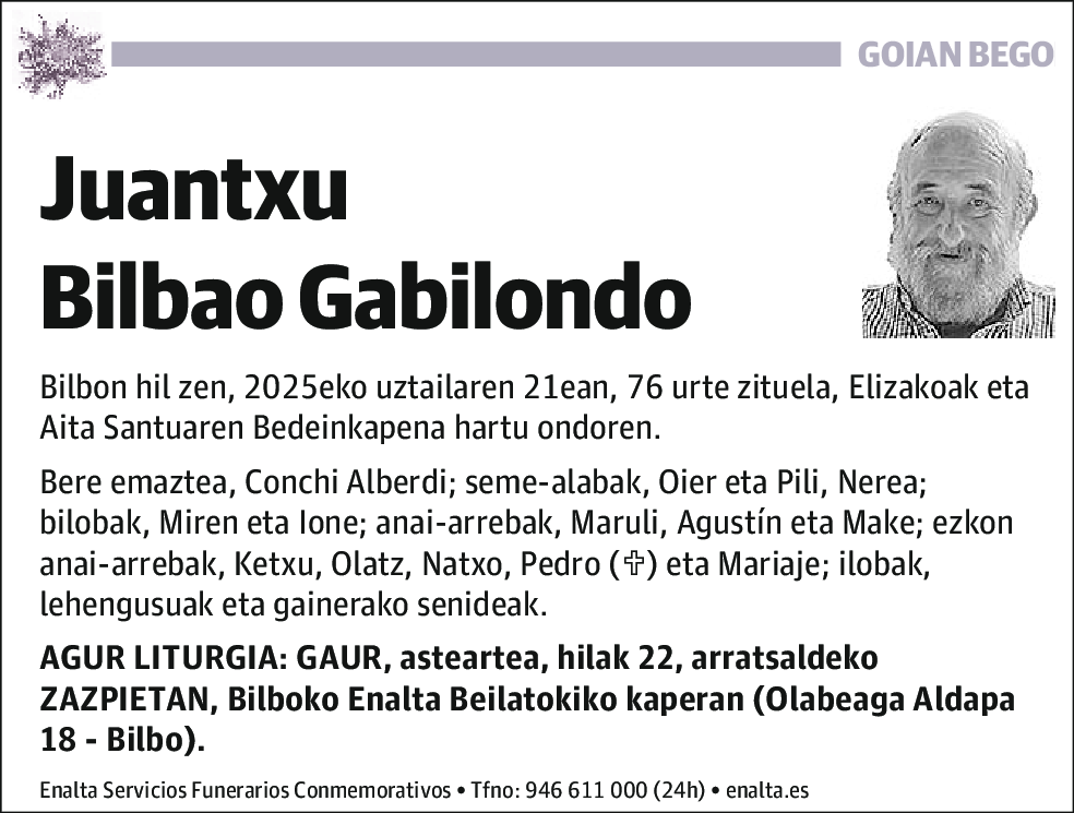 Juantxu Bilbao Gabilondo