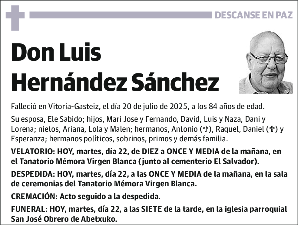 Luis Hernández Sanchez