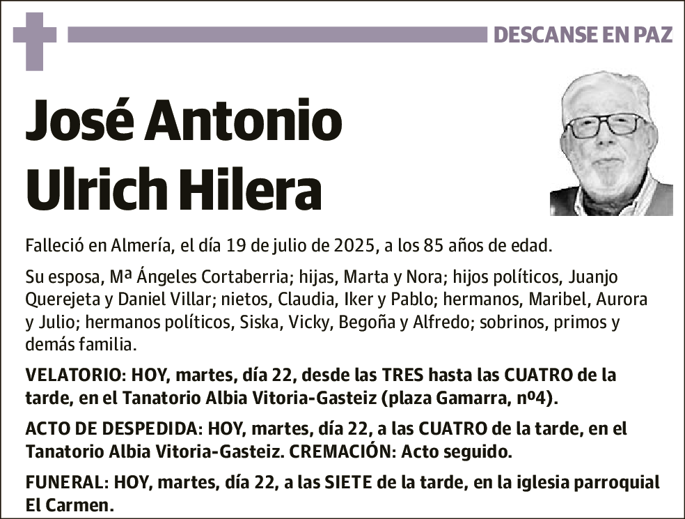 José Antonio Ulrich Hilera