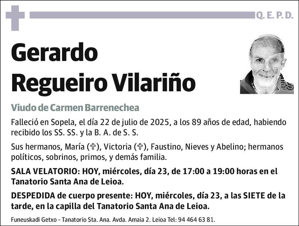 Gerardo Regueiro Vilariño