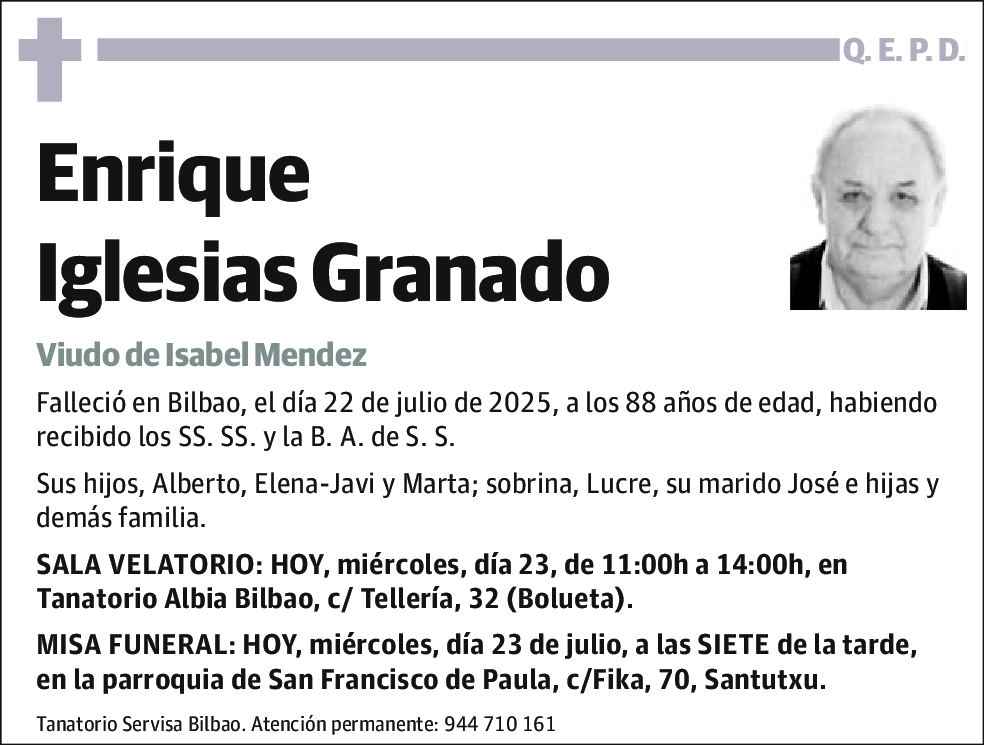 Enrique Iglesias Granado