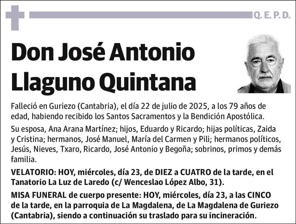 José Antonio Llaguno Quintana