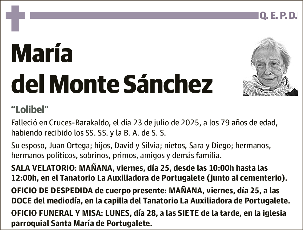 María del Monte Sánchez