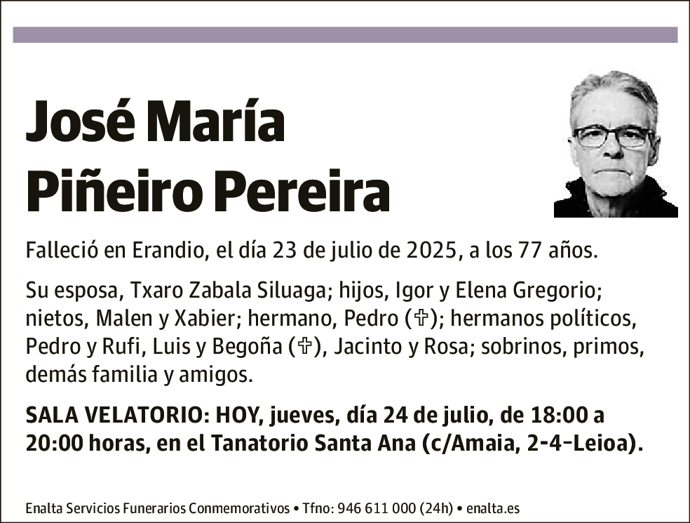 José María Piñeiro Pereira