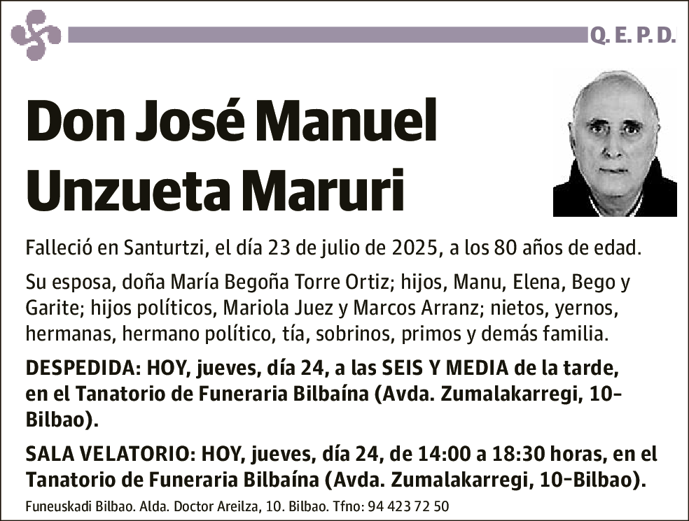 José Manuel Unzueta Maruri