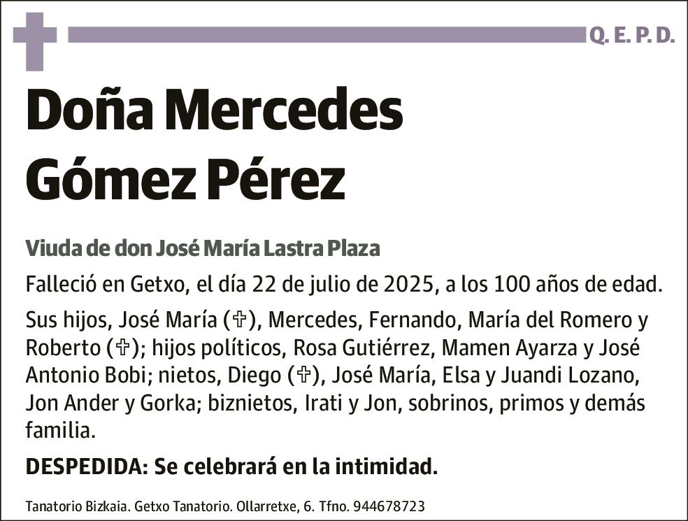 Mercedes Gómez Pérez