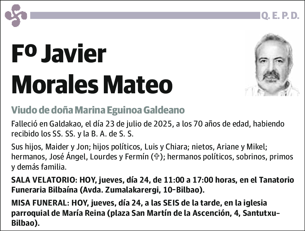 Fº Javier Morales Mateo