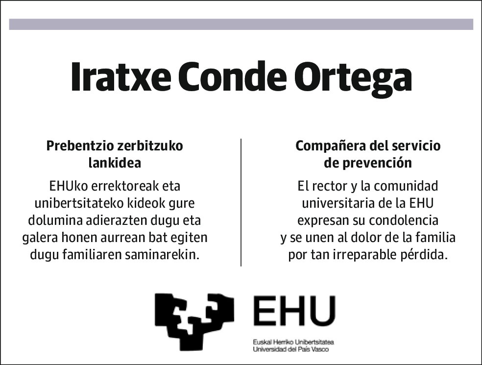 Iratxe Conde Ortega
