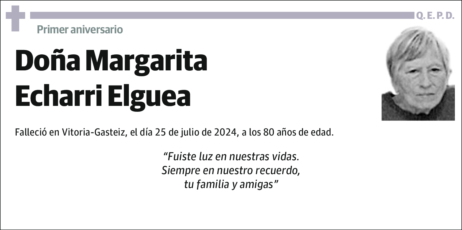 Margarita Echarri Elguea