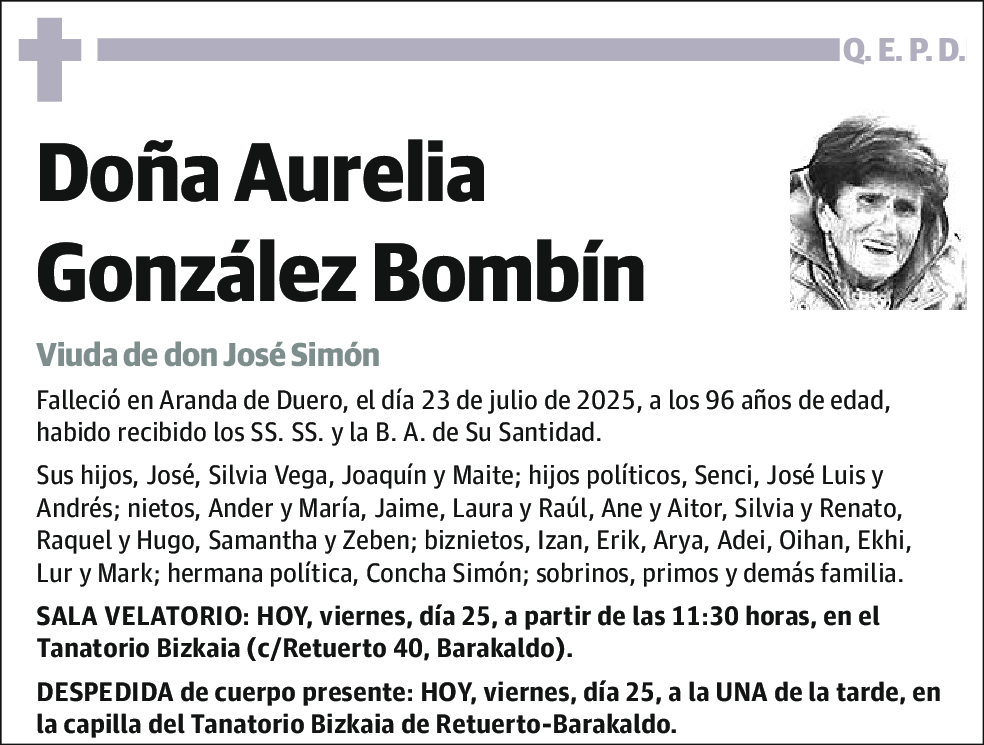 Aurelia González Bombín