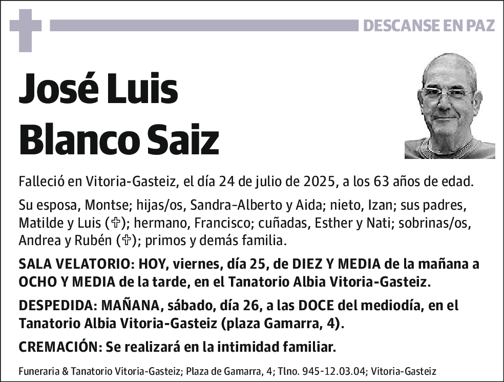 José Luis Blanco Saiz