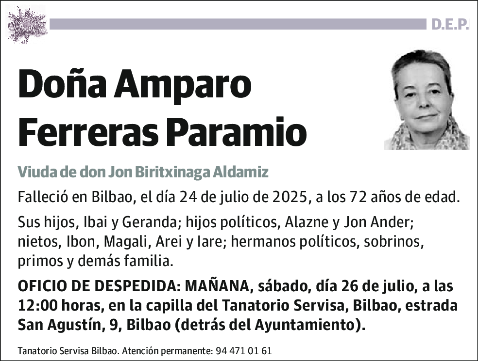 Amparo Ferreras Paramio