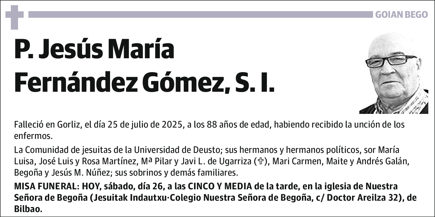 Jesús María Fernández Gómez