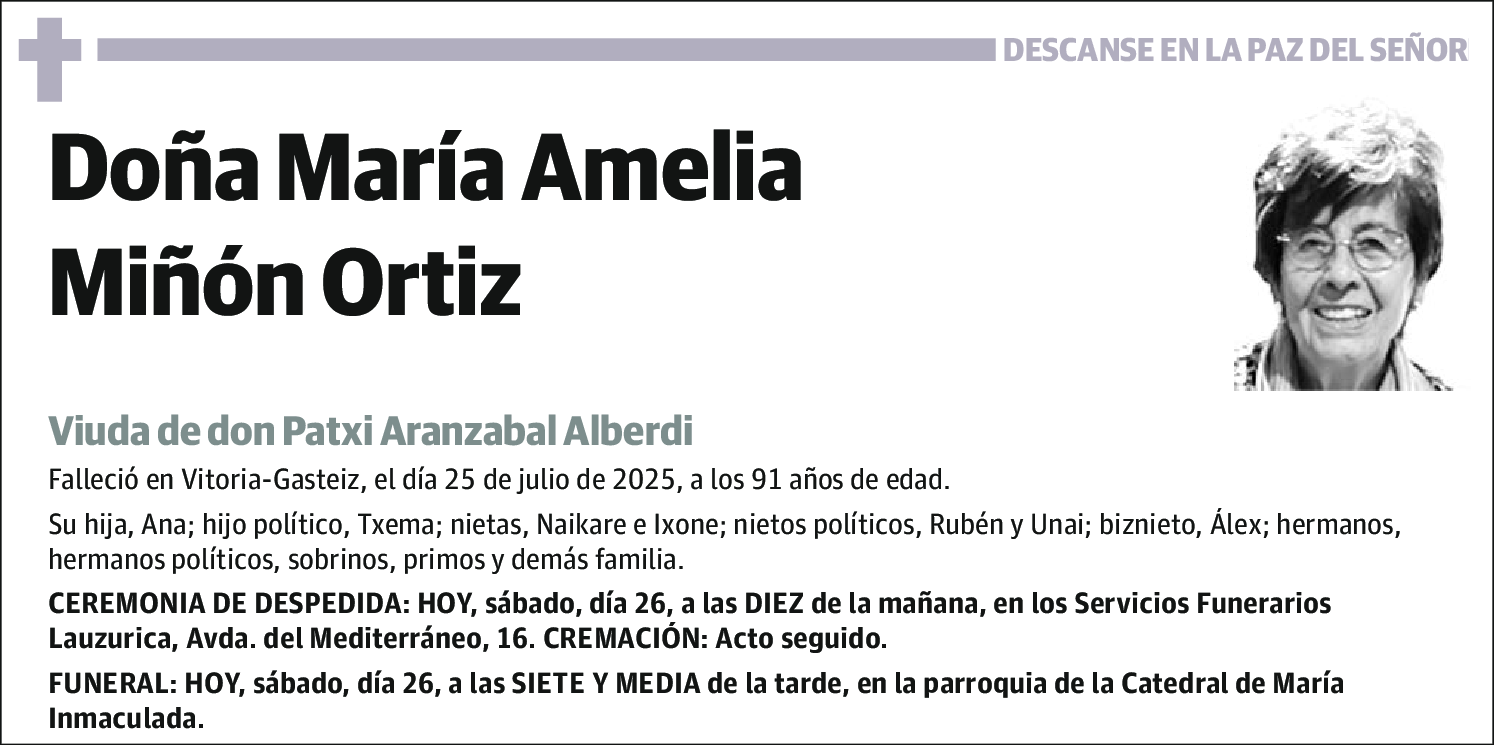 María Amelia Miñón Ortiz
