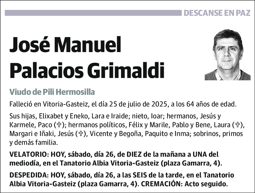 Jose Manuel Palacios Grimaldi