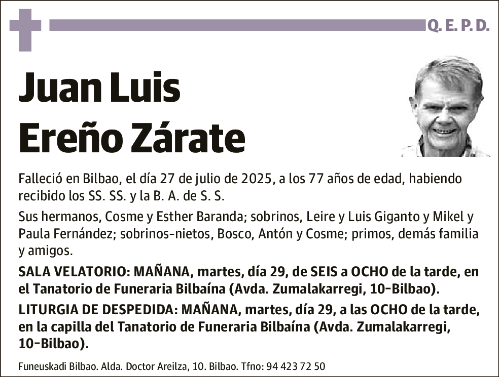 Juan Luis Ereño Zárate