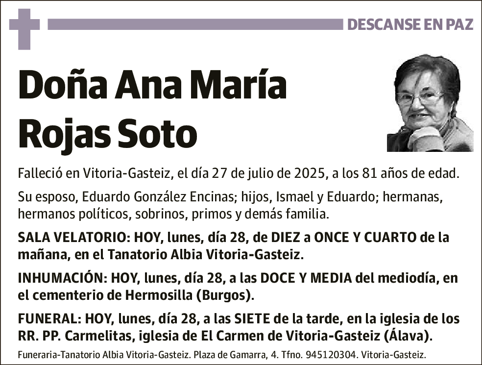 Ana María Rojas Soto