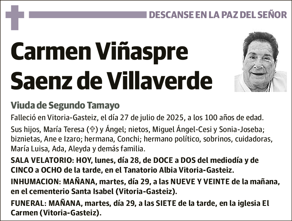 Carmen Viñaspre Saenz de Villaverde