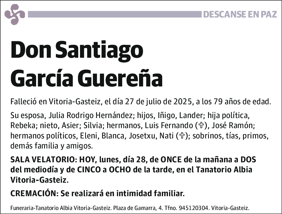 Santiago García Guereña