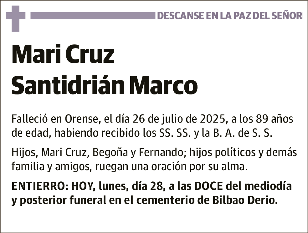 Mari Cruz Santidrián Marco