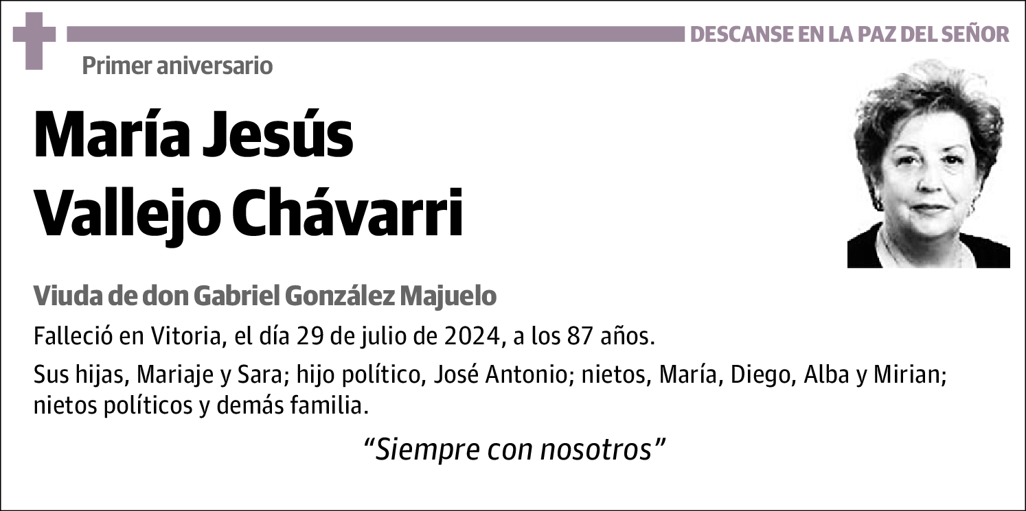 Maria Jesus Vallejo Chavarri