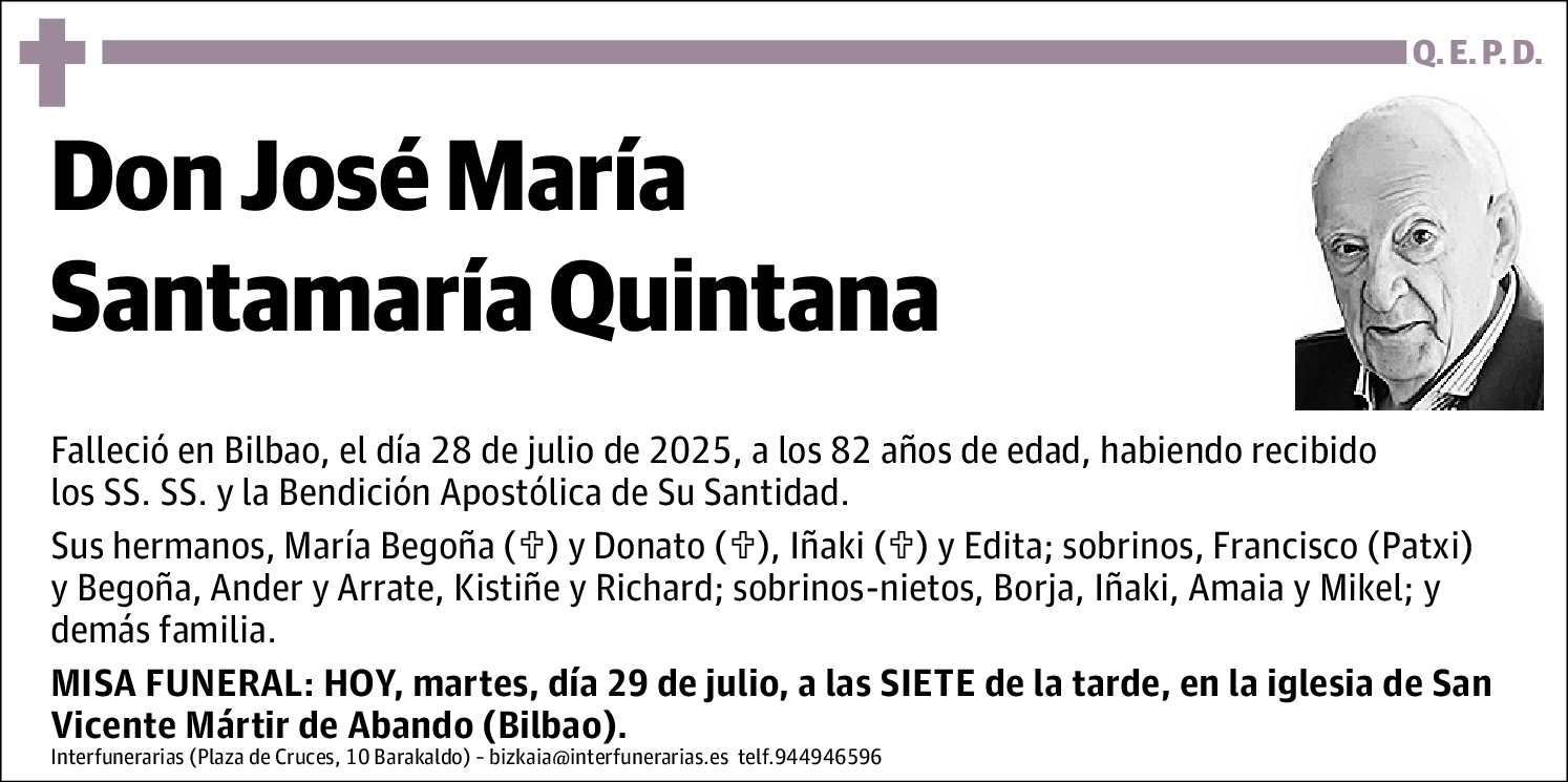 José María Santamaría Quintana