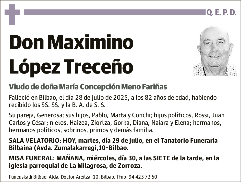 Máximino López Treceño